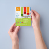 2絵画歳と飾2000年 チラシ (手)