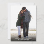 2縦写モダン真の結婚式招待状 (裏面)