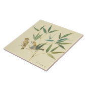 2羽のすずめ タイル (側面)