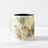 2羽のすずめ ツートーンマグカップ (正面左)