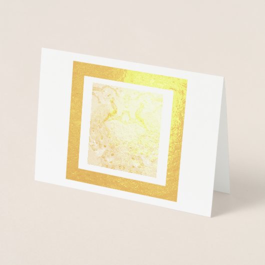 2羽のインド青いクジャクのホログラムカード 箔カード (正面)