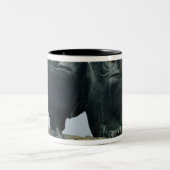 2羽のフクロウ1903-04年 ツートーンマグカップ (中央)