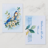 2羽のブルーバード 名刺 (正面/裏面)