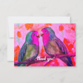 2羽のロバサンキューカード サンキューカード (正面)