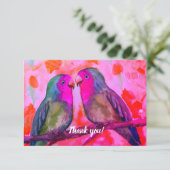 2羽のロバサンキューカード サンキューカード (スタンド正面)