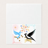 2羽の威厳のある鳥 (外部フラット)