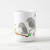 2羽の小鳥 コーヒーマグカップ (中央)