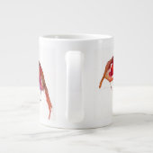 2羽の少しインク鳥2014年 ジャンボコーヒーマグカップ (裏面)