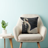 2羽の白鳥の湖 クッション (椅子)