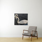 2羽の白鳥の湖 タペストリー (インサイチュ(横))