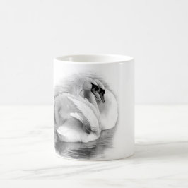 2羽の白鳥 コーヒーマグカップ
