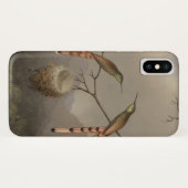 2羽の蜂(はち)鳥(と)と若い鳥 Case-Mate iPhoneケース (裏面(横))