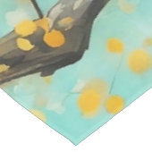 2羽の鳥が木の枝に座る テーブルクロス (アングル)