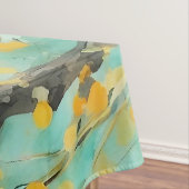 2羽の鳥が木の枝に座る テーブルクロス (インサイチュ)