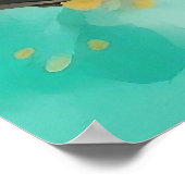 2羽の鳥が木の枝に座る ポスター (角)