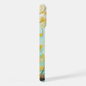 2羽の鳥が木の枝に座る iPhoneケース (右側面)