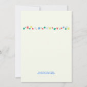 2羽の鳥のブライダルシャワーの招待状 招待状 (裏面)