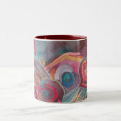 2羽の鳥のマグ ツートーンマグカップ (中央)