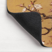 2羽の鳥のヴィンテージの古く日本のな絵画 マウスパッド (コーナー)