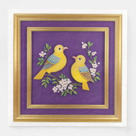 2羽の鳥の華美金ゴールド枠