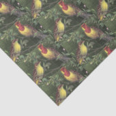 2羽の鳥をカラフル切り離す 薄葉紙 (詳細)