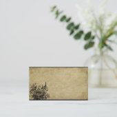 2羽の鳥及び彼らの巣のきちんとした名刺 名刺 (スタンド正面)