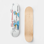 2羽の鳥1個の石 スケートボード (正面)