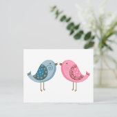 2羽の鳥 ポストカード (スタンド正面)