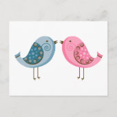 2羽の鳥 ポストカード (正面)