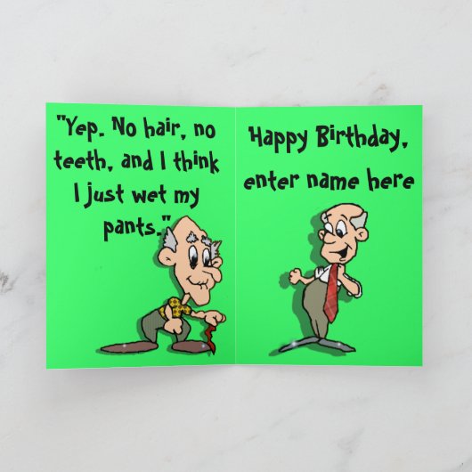 2老人 カード (内部)