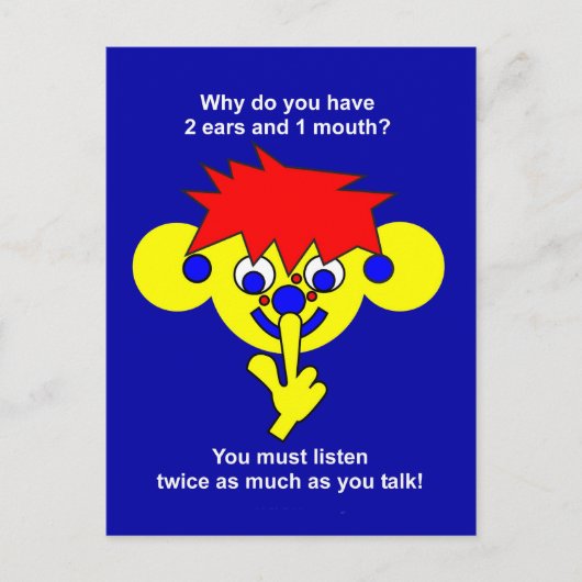 2耳1口 ポストカード (正面)