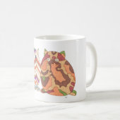 2脂肪猫#1コーヒーマグ コーヒーマグカップ (正面右)