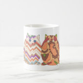 2脂肪猫#1コーヒーマグ コーヒーマグカップ (中央)