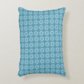 2色のパターンのアクセント枕 アクセントクッション (正面(垂直))