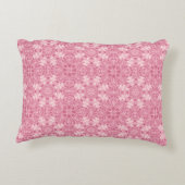 2色のパターンのアクセント枕 アクセントクッション (裏面)