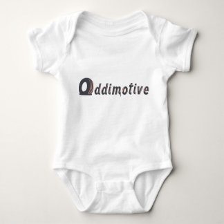 2色の前部ロゴだけ ベビーボディスーツ