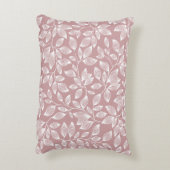 2色の花柄。 アクセントクッション (裏面(縦))