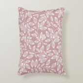 2色の花柄。 アクセントクッション (正面(垂直))