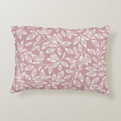 2色の花柄。 アクセントクッション (裏面)