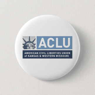 2色の関係団体のロゴ 缶バッジ