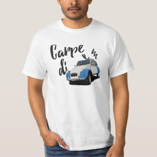 2色の2CV - 23色のカープディエム Tシャツ