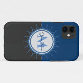 2色エレガントモノグラム強烈! Case-Mate iPhoneケース (裏面(横))