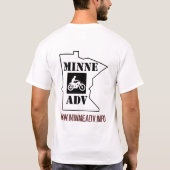 2色マイクロファイバー長袖 Tシャツ (裏面)