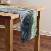 2色大理石モノグラム – カラーを選択 ロングテーブルランナー (インサイチュ)