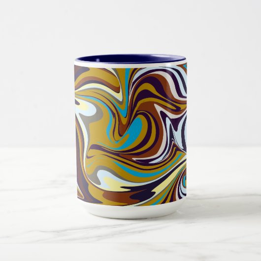 2色数々のの調合コーヒーマグ。 マグカップ (中央)