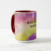 2色数々のの調合コーヒーマグ。 マグカップ (正面左)