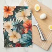 #2花柄 キッチンタオル (四つ折り)