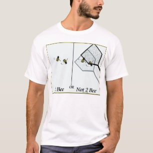 2蜂かない2蜂 Tシャツ