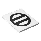 2行、囲み ノートパッド (アングル)