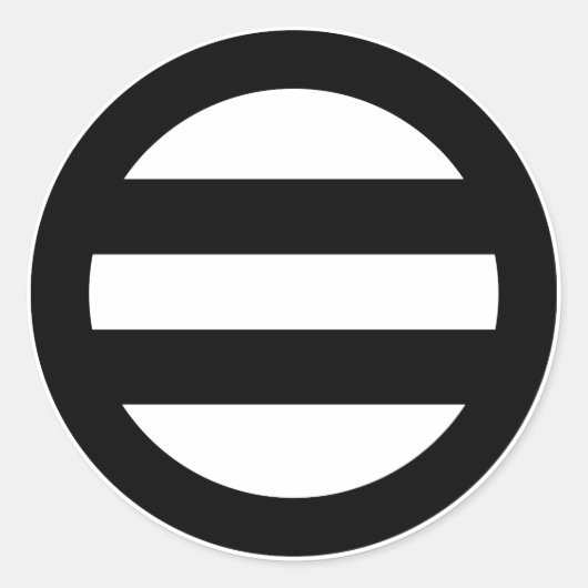 2行、囲み ラウンドシール (正面)